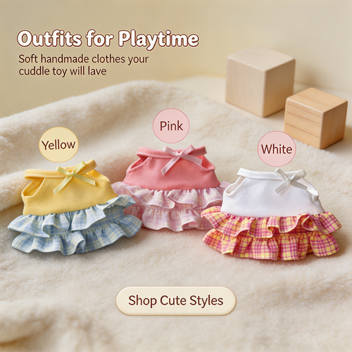 Adorable Doll Skirt｜Perfect for Your Plush Friends